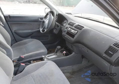 2002 Honda Civic Ex from USA, damaged, VIN 2HGES26752H529198